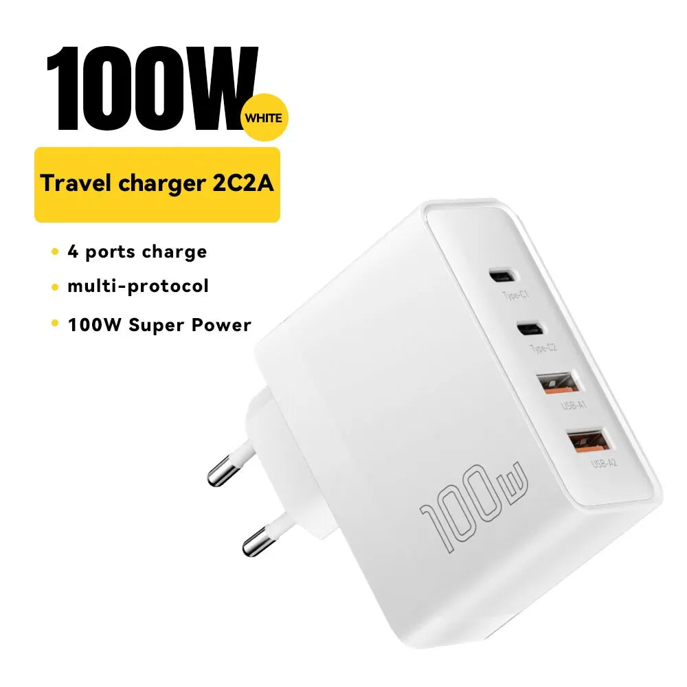 Essager 100W GaN PD USB-C Wall Charger