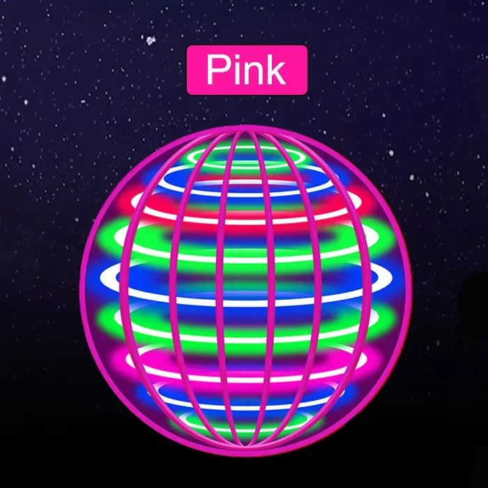 LED UFO Flying Ball – Spinning Floating Magic Orb Toy