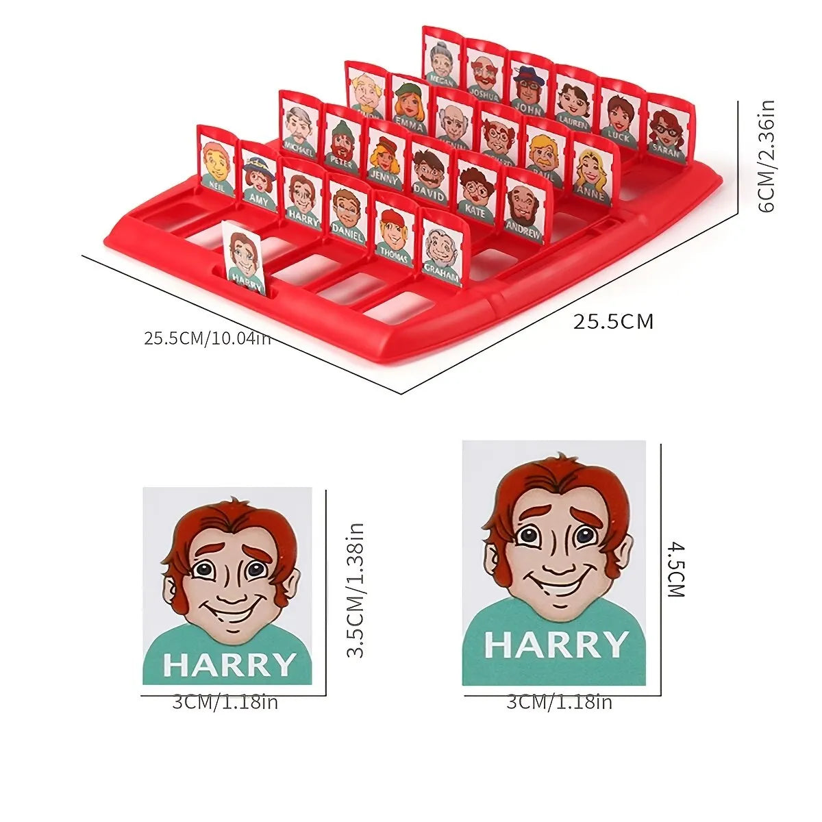 Guess Who Am I? – Interactive Two-Player Puzzle Board Game