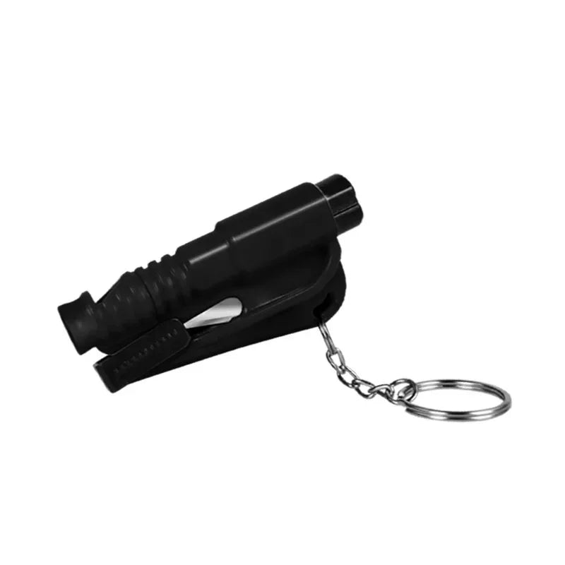 2-in-1 Car Safety Hammer – Window Breaker & Seatbelt Cutter
