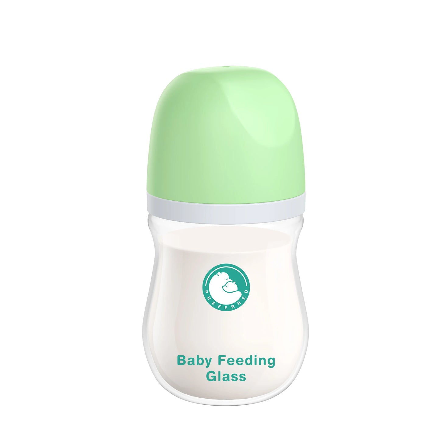 BPA-Free Glass Baby Feeding Bottle – 90/160ML Anti-Colic