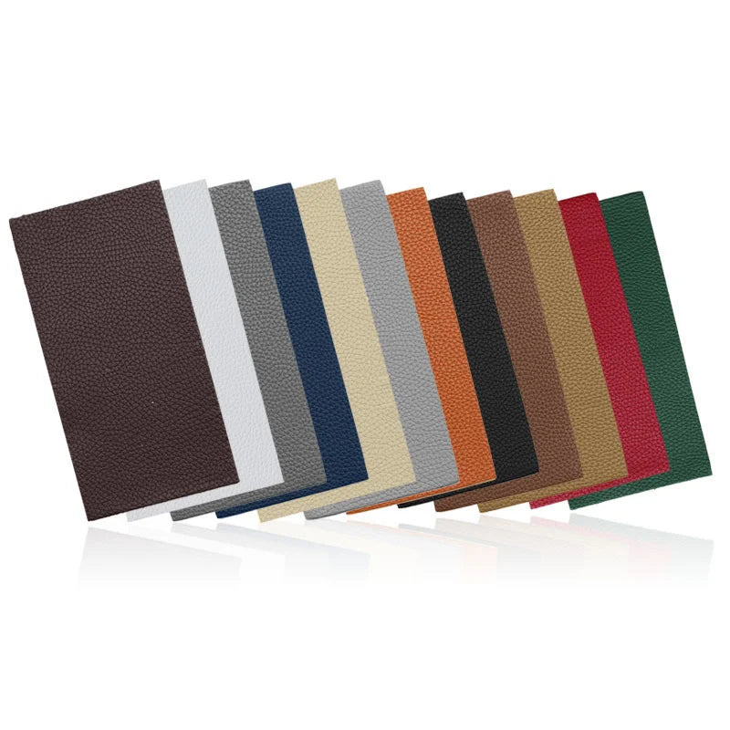 12-Color Self-Adhesive Leather Repair Patches – 20×10cm