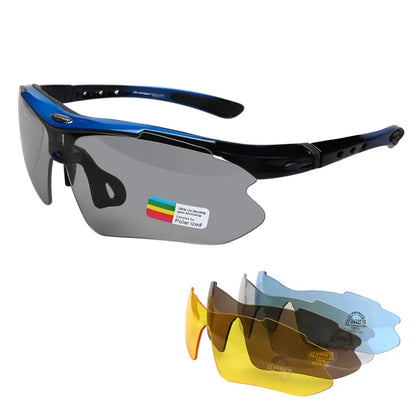 MOVIGOR 5-Lens Cycling Glasses