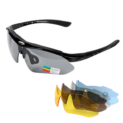 MOVIGOR 5-Lens Cycling Glasses
