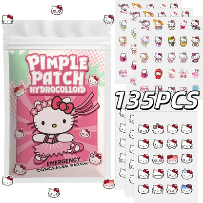 Sanrio Hello Kitty Hydrocolloid Acne Patches – 45/135PCS