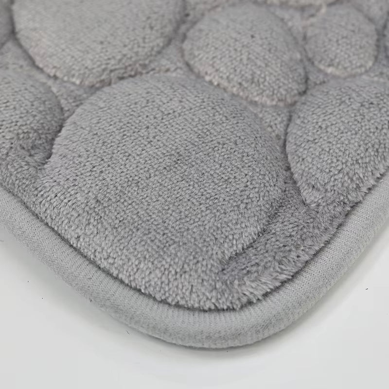 Non-Slip 3-Piece Bathroom Mat Set