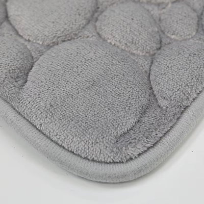 Non-Slip 3-Piece Bathroom Mat Set
