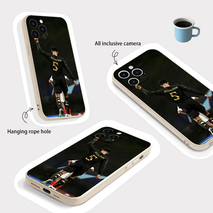 Jude Bellingham Silicone iPhone Case,