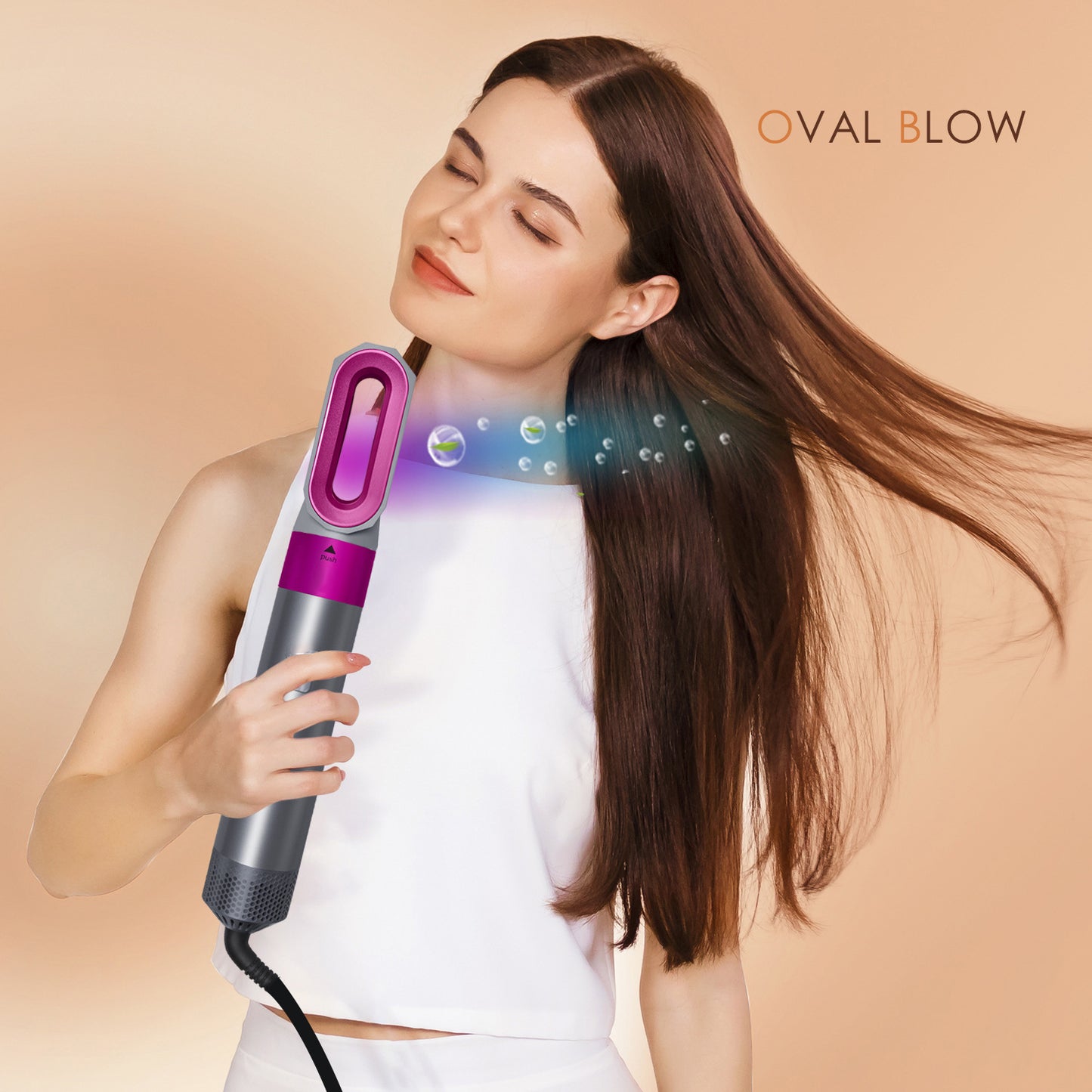5-in-1 Electric Hot Comb & Hair Curling Iron Set