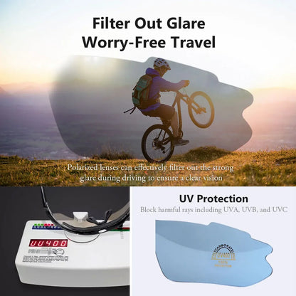 MOVIGOR 5-Lens Cycling Glasses