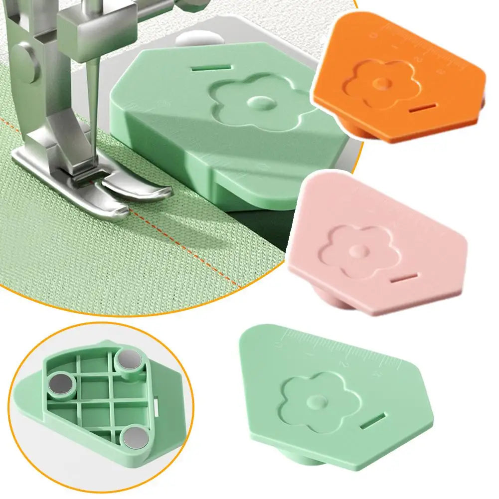 Magnetic Sewing Machine Gauge – Edge Guide & Stitching Tool