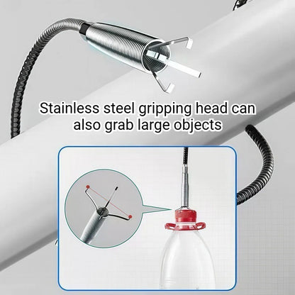 4-Claw Drain Cleaning Tool – Telescopic Pipe & Sewer Plunger