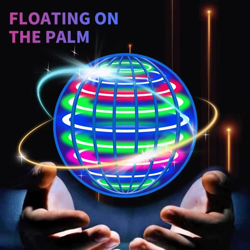 LED UFO Flying Ball – Spinning Floating Magic Orb Toy