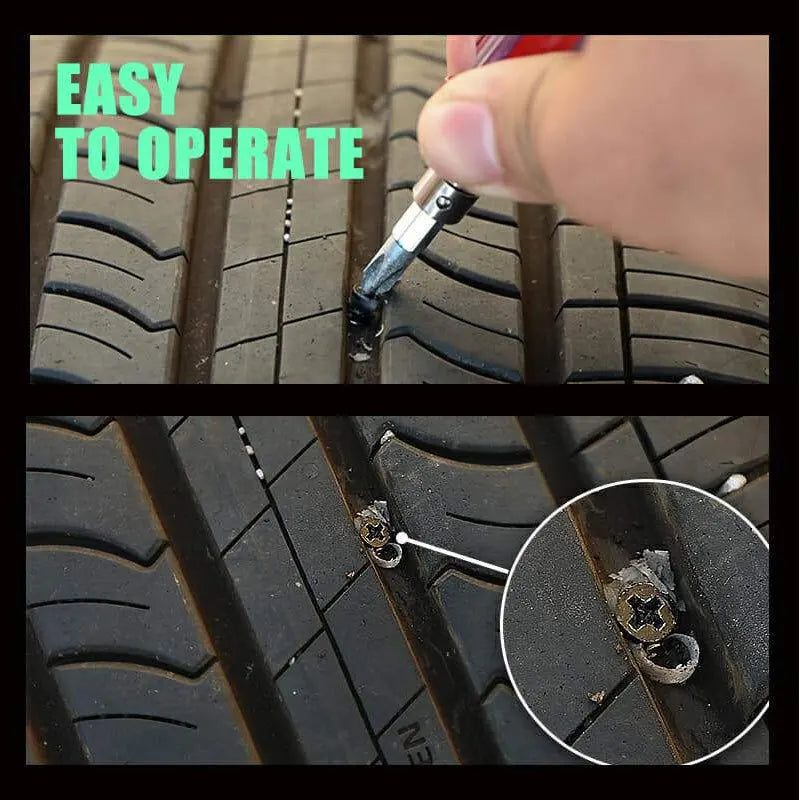 Tubeless Tire Repair Kit – 10/30PCS Puncture Repair Tools