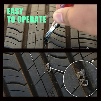 Tubeless Tire Repair Kit – 10/30PCS Puncture Repair Tools