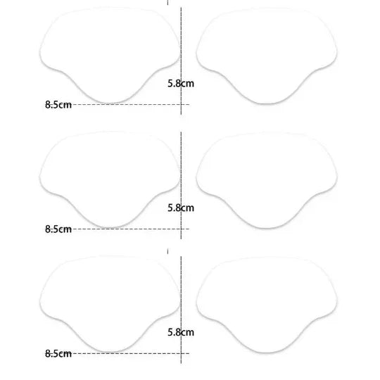 v6PCS Shoe Repair Patches – Self-Adhesive Suede Heel Protectors