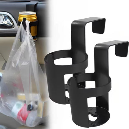 Car Back Seat Cup Holder – Hanging Drink Storage Organizer