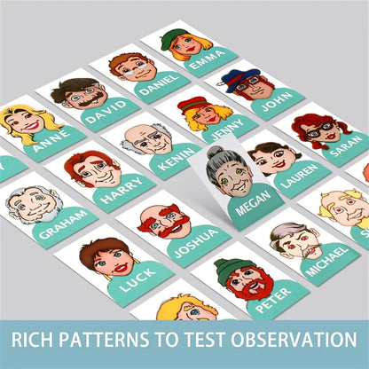 Guess Who Am I? – Interactive Two-Player Puzzle Board Game