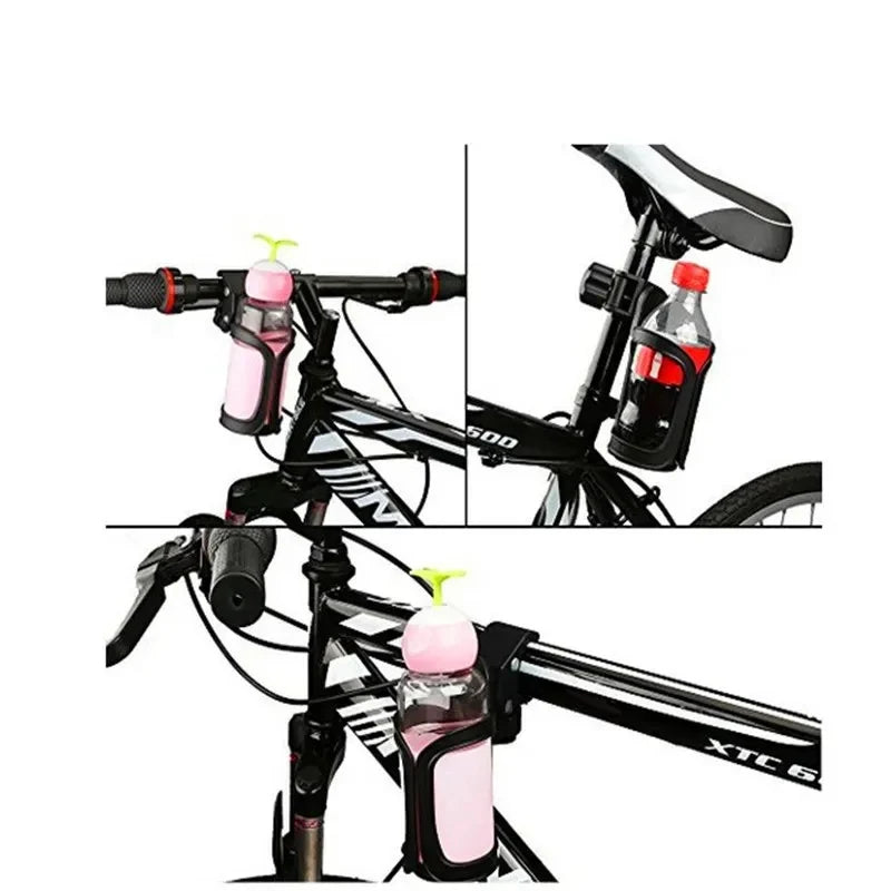 2-Pack Lightweight Bike Water Bottle Cage – Anti-Slip Holder