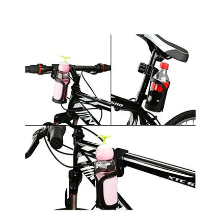 2-Pack Lightweight Bike Water Bottle Cage – Anti-Slip Holder