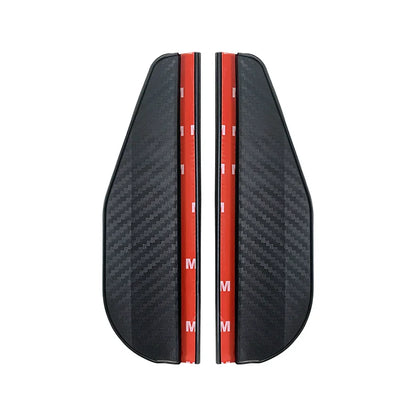 2PCS Car Mirror Rain Visor – Carbon Fiber Anti-Rain Protector
