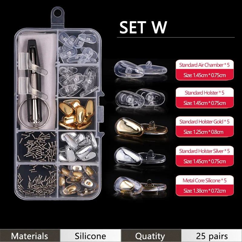 COLOUR_MAX Silicone Nose Pads Kit