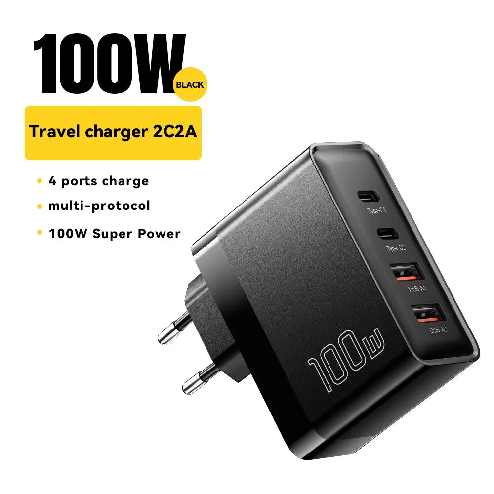Essager 100W GaN PD USB-C Wall Charger