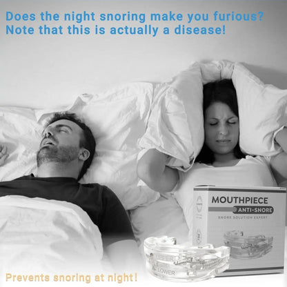 Adjustable Anti-Snoring Mouth Guard – Nighttime Teeth & Bite Guard