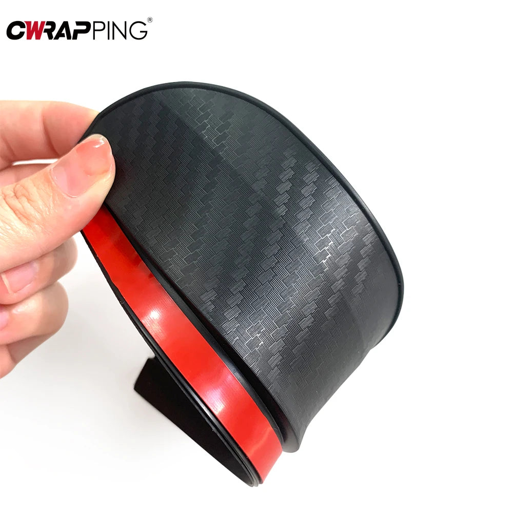 2PCS Car Mirror Rain Visor – Carbon Fiber Anti-Rain Protector