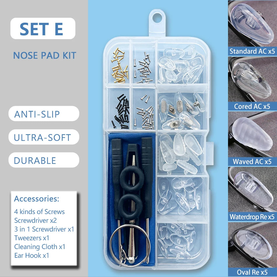 COLOUR_MAX Silicone Nose Pads Kit