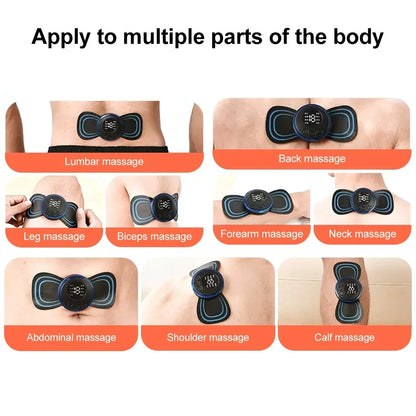 EMS Neck Massager – Portable Muscle Stimulator & Pain Relief