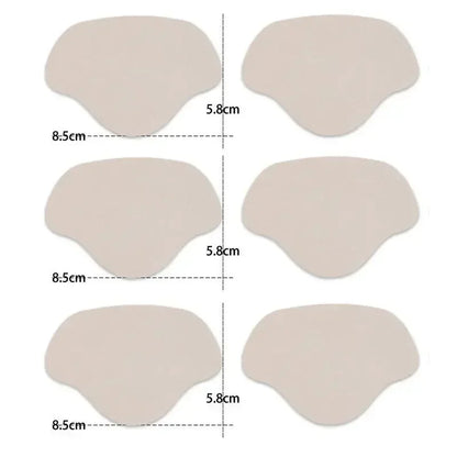 v6PCS Shoe Repair Patches – Self-Adhesive Suede Heel Protectors