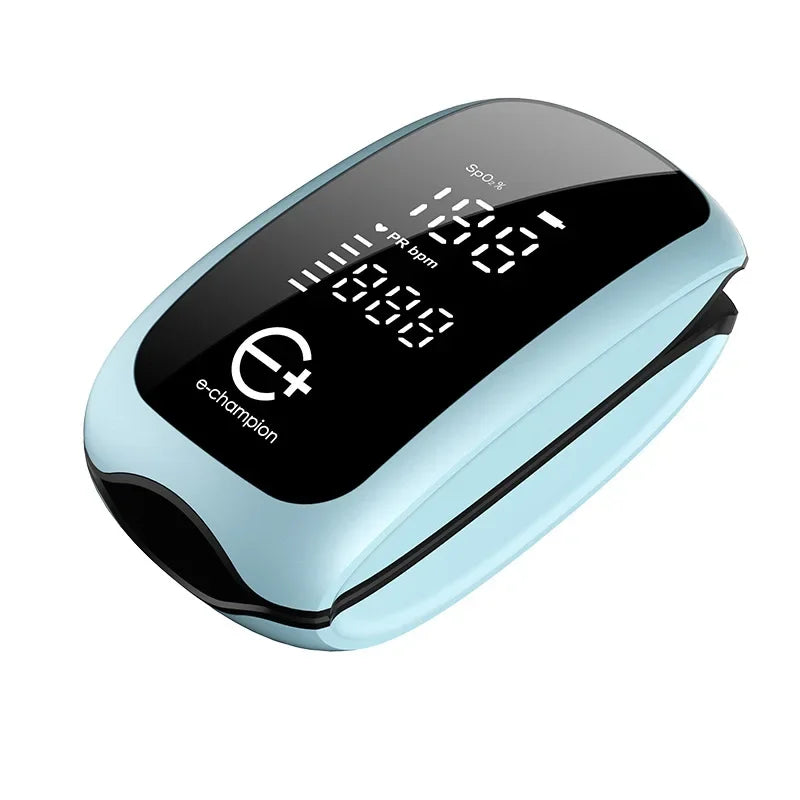 Rechargeable Fingertip Pulse Oximeter – Digital LED Oxygen Monitor