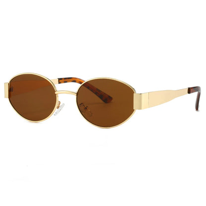 Classic Vintage Oval Sunglasses