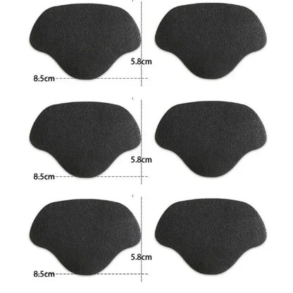 v6PCS Shoe Repair Patches – Self-Adhesive Suede Heel Protectors