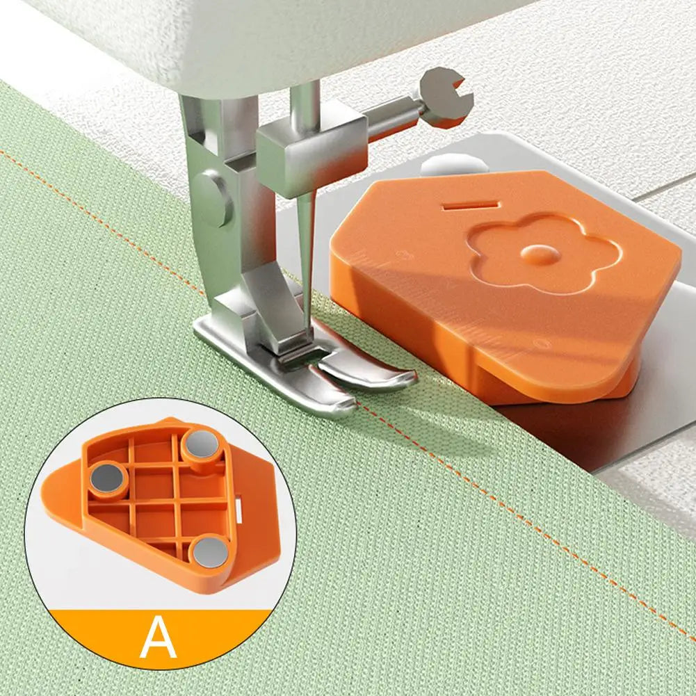 Magnetic Sewing Machine Gauge – Edge Guide & Stitching Tool