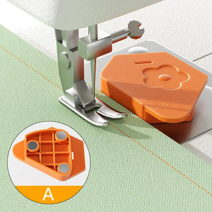 Magnetic Sewing Machine Gauge – Edge Guide & Stitching Tool
