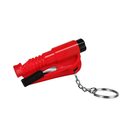 2-in-1 Car Safety Hammer – Window Breaker & Seatbelt Cutter