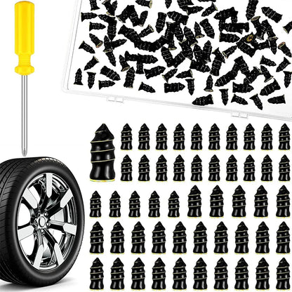 Tubeless Tire Repair Kit – 10/30PCS Puncture Repair Tools