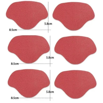 v6PCS Shoe Repair Patches – Self-Adhesive Suede Heel Protectors