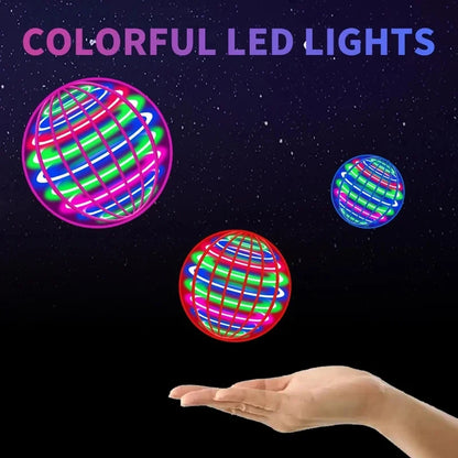 LED UFO Flying Ball – Spinning Floating Magic Orb Toy