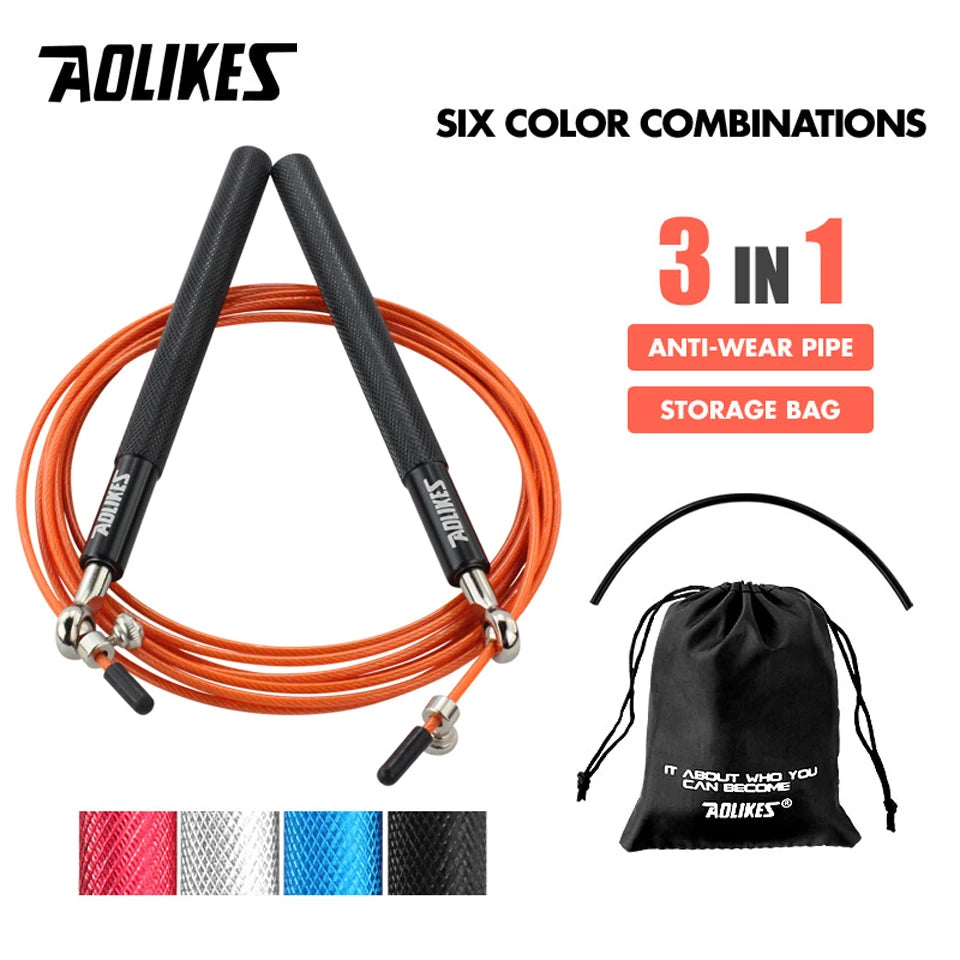 AOLIKES Crossfit Speed Jump Rope