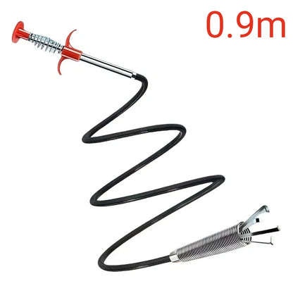 4-Claw Drain Cleaning Tool – Telescopic Pipe & Sewer Plunger