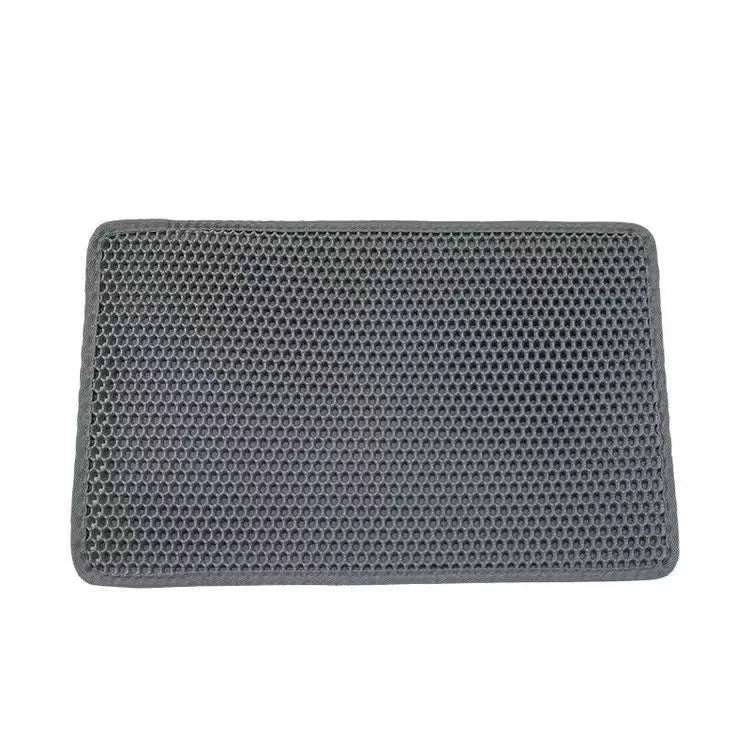 Double-Layer Cat Litter Mat – Waterproof & Washable