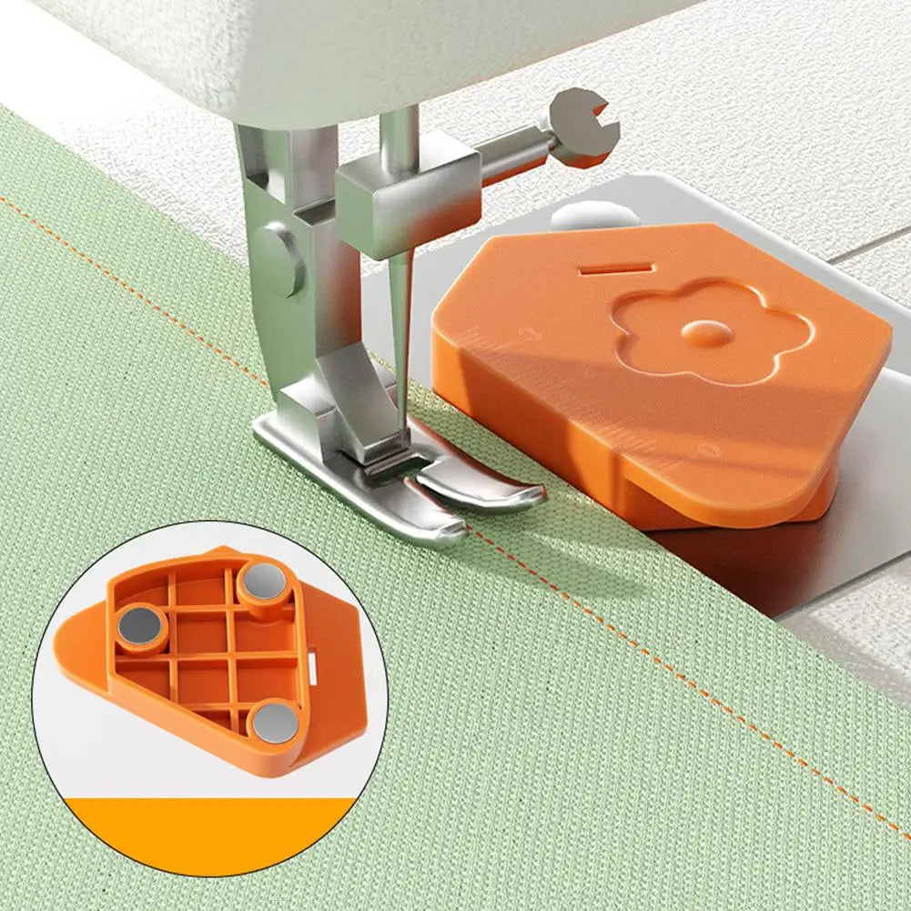 Magnetic Sewing Machine Gauge – Edge Guide & Stitching Tool