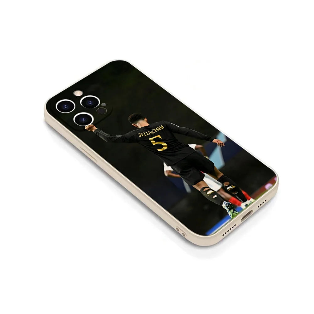 Jude Bellingham Silicone iPhone Case,