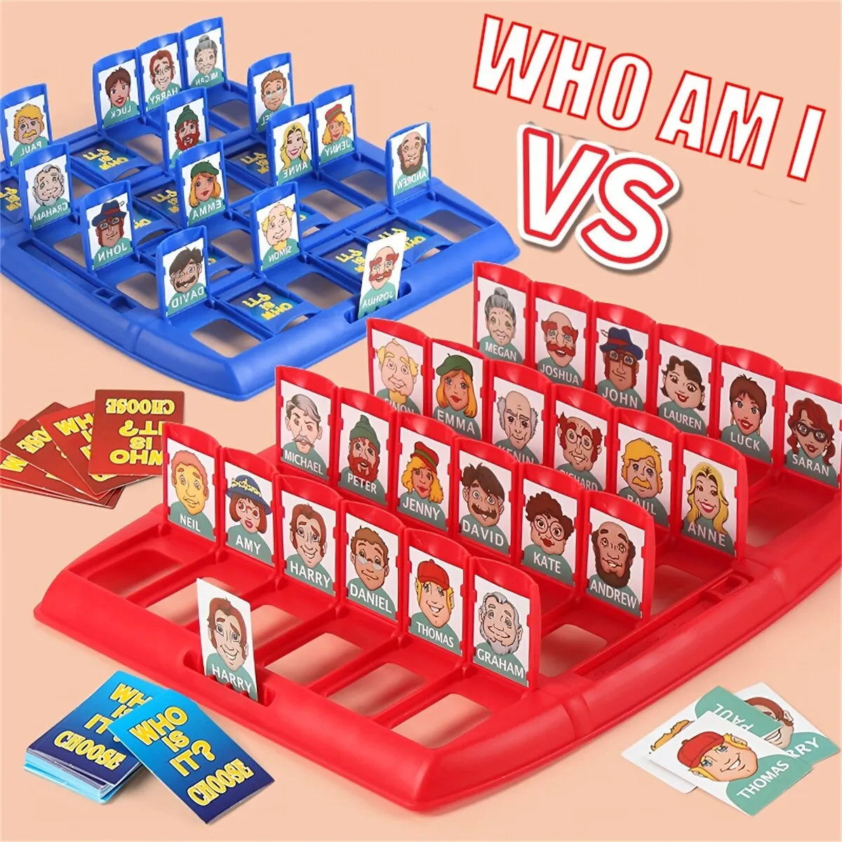 Guess Who Am I? – Interactive Two-Player Puzzle Board Game
