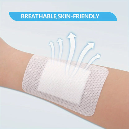 50PCS Large Wound Dressings – Hypoallergenic Medical Bandages 6×7cm
