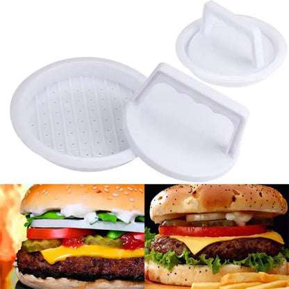 Round Hamburger Press – Burger Patty Maker & Meat Mold
