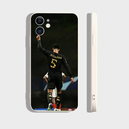 Jude Bellingham Silicone iPhone Case,
